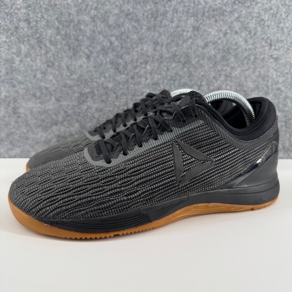 Reebok CrossFit Nano 8 Flexweave Training Shoes Mens 9 Black Grey CN1040